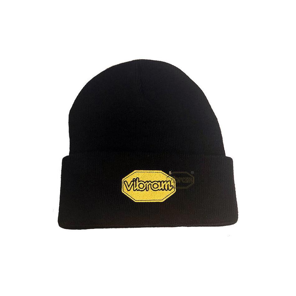 Men\'s Vibram Beanie Hats Black | CA_R97