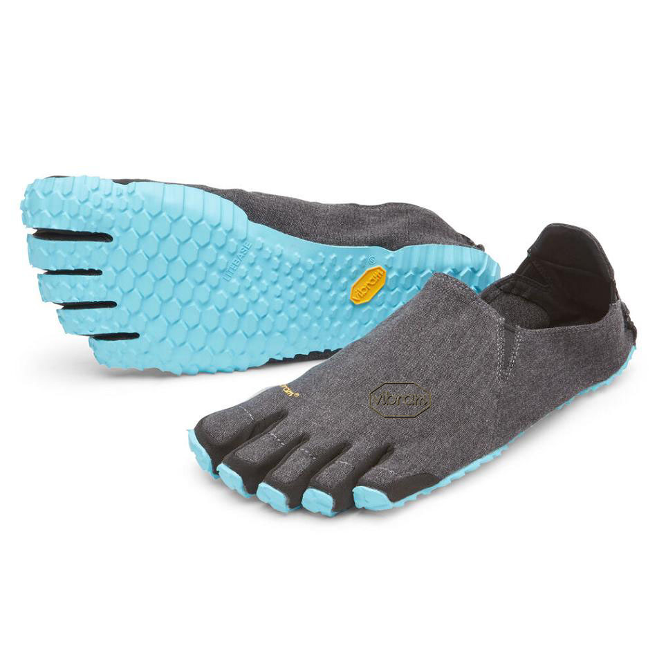 Men\'s Vibram CVT LB Casual Shoes Grey / Light Blue | CA_R70