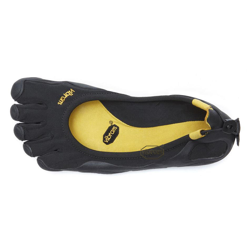 Men's Vibram Classic Casual Shoes Black | CA_W20