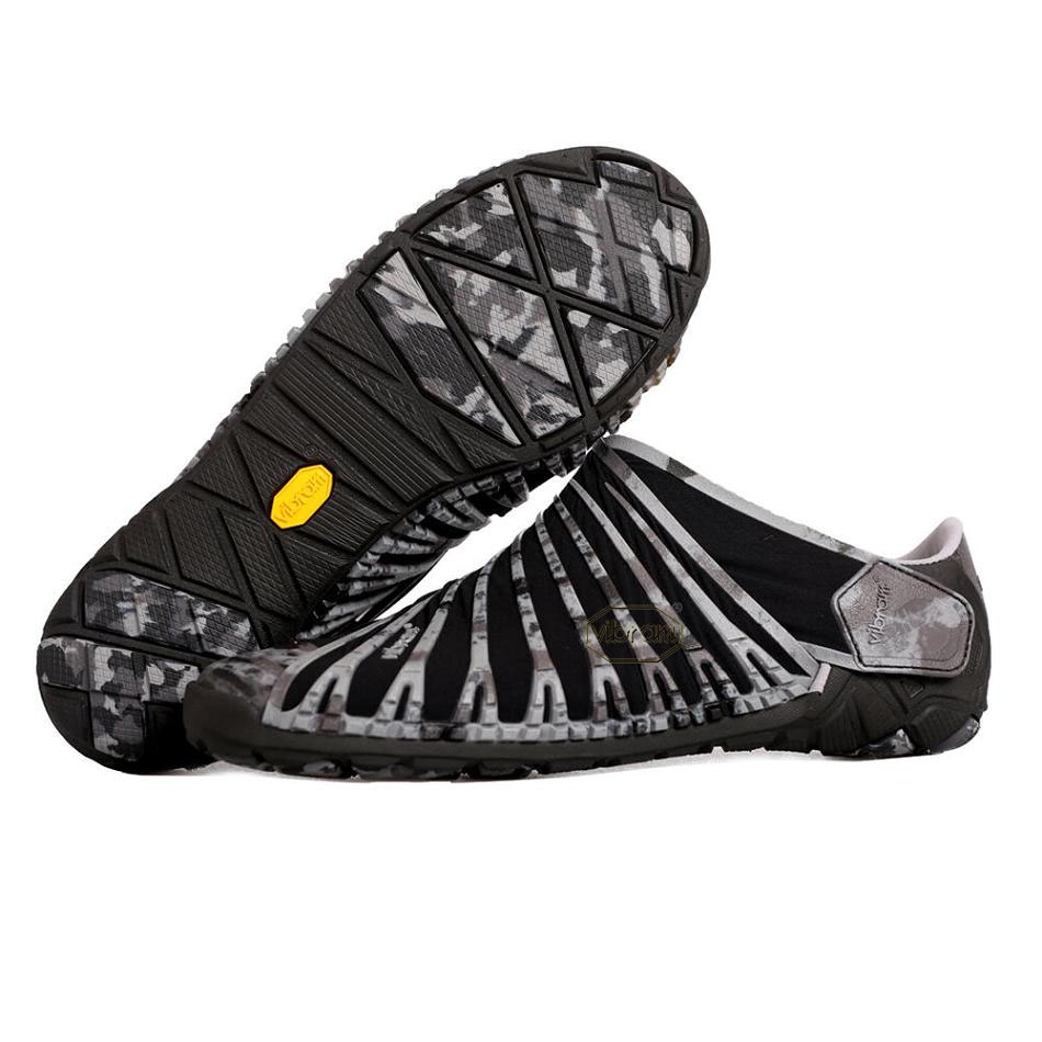 Men\'s Vibram Furoshiki Evo Shoes Black | CA_L65