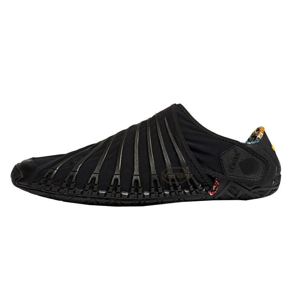 Men's Vibram Furoshiki Shoes Black | CA_V90