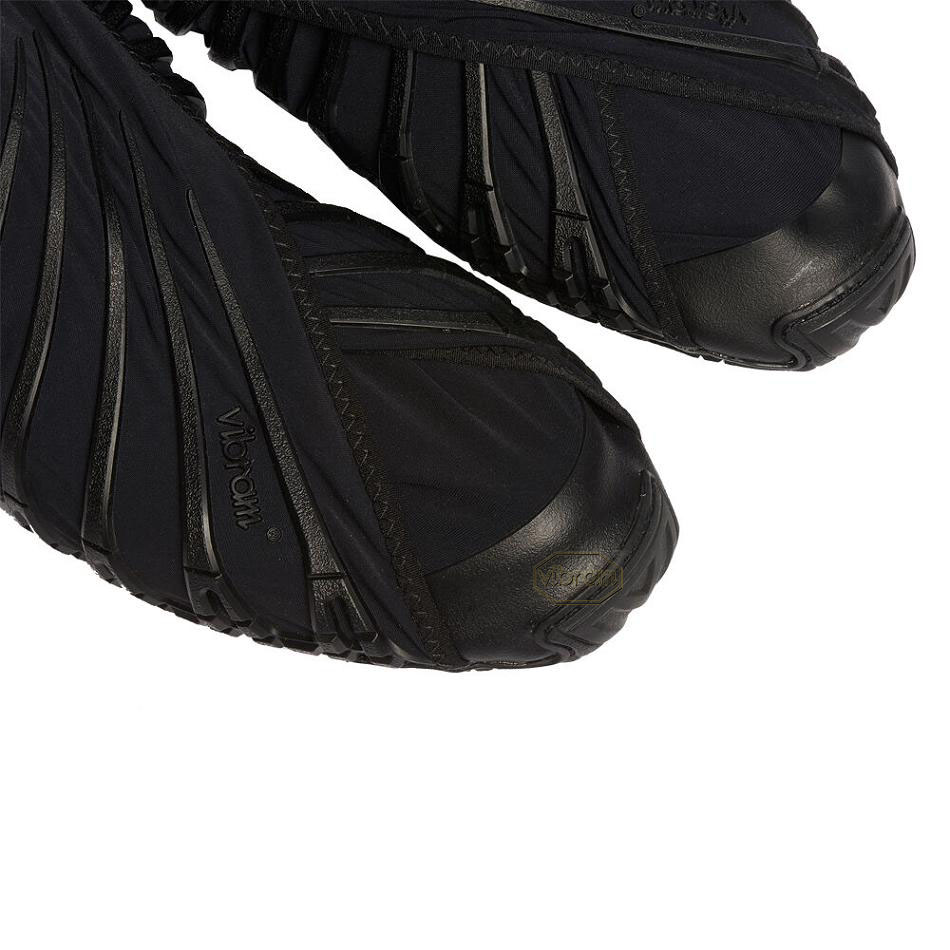 Men's Vibram Furoshiki Shoes Black | CA_V90