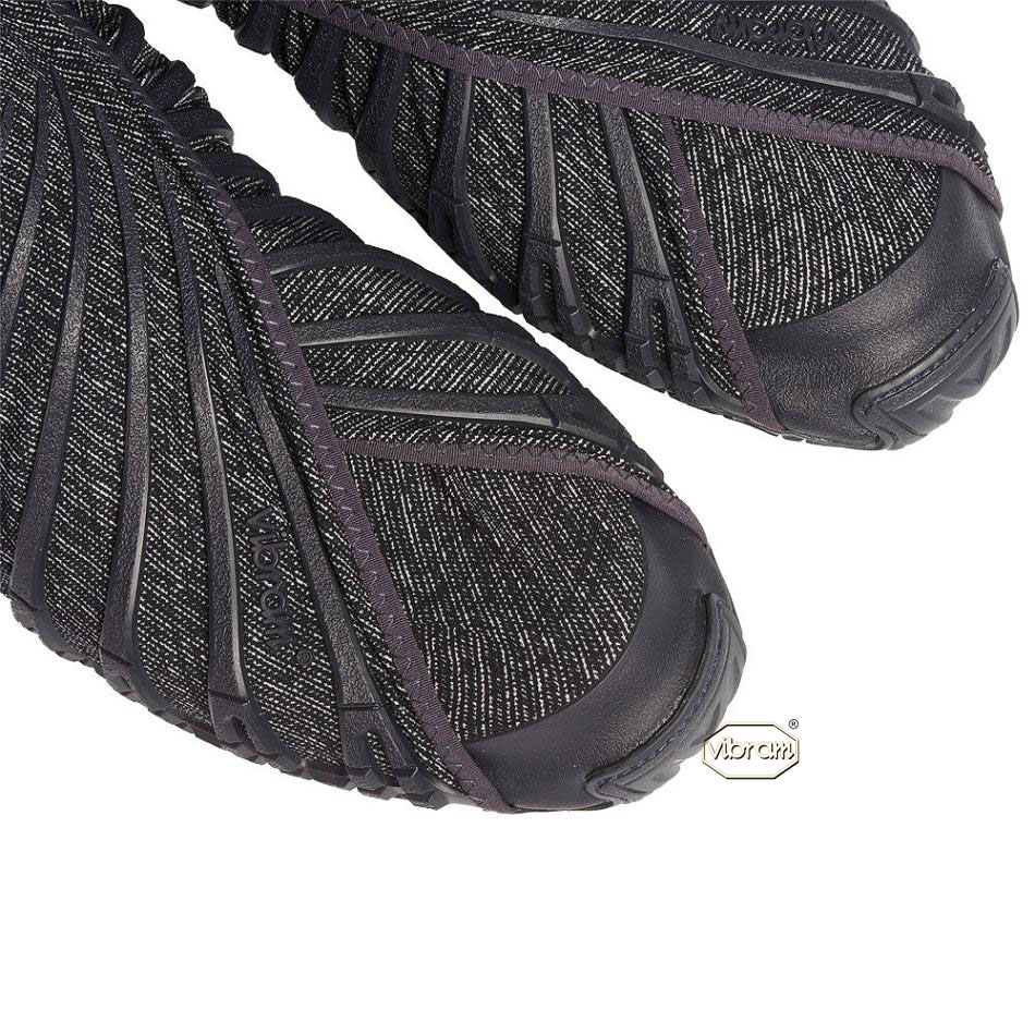 Men's Vibram Furoshiki Shoes Dark Grey | CA_X64