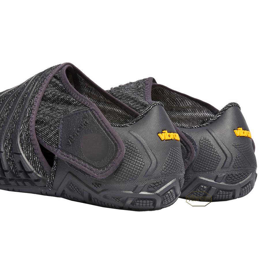 Men's Vibram Furoshiki Shoes Dark Grey | CA_X64