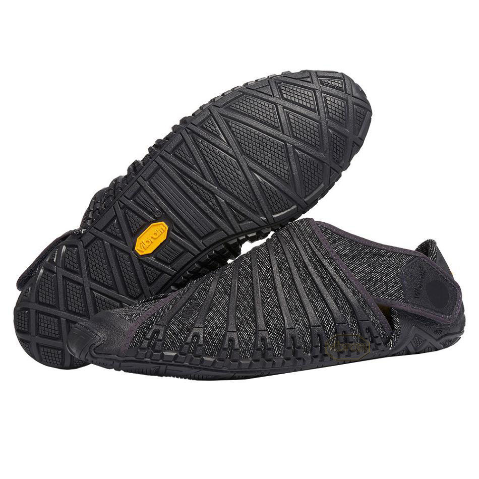 Men\'s Vibram Furoshiki Shoes Dark Grey | CA_X64