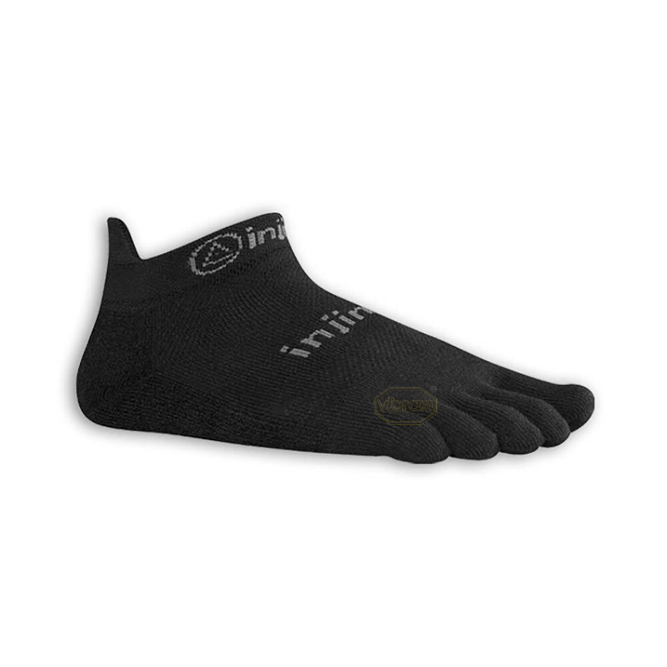 Men\'s Vibram Injinji No-Show Socks Black | CA_E03