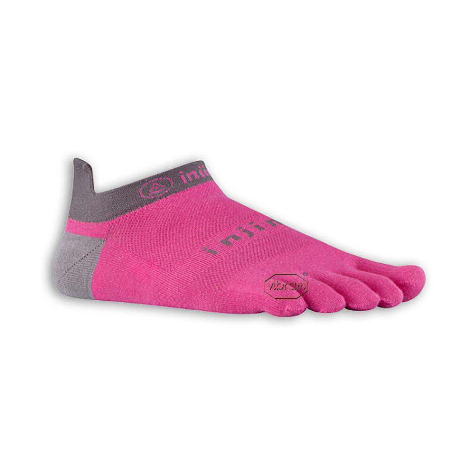 Men\'s Vibram Injinji No-Show Socks Pink | CA_N89