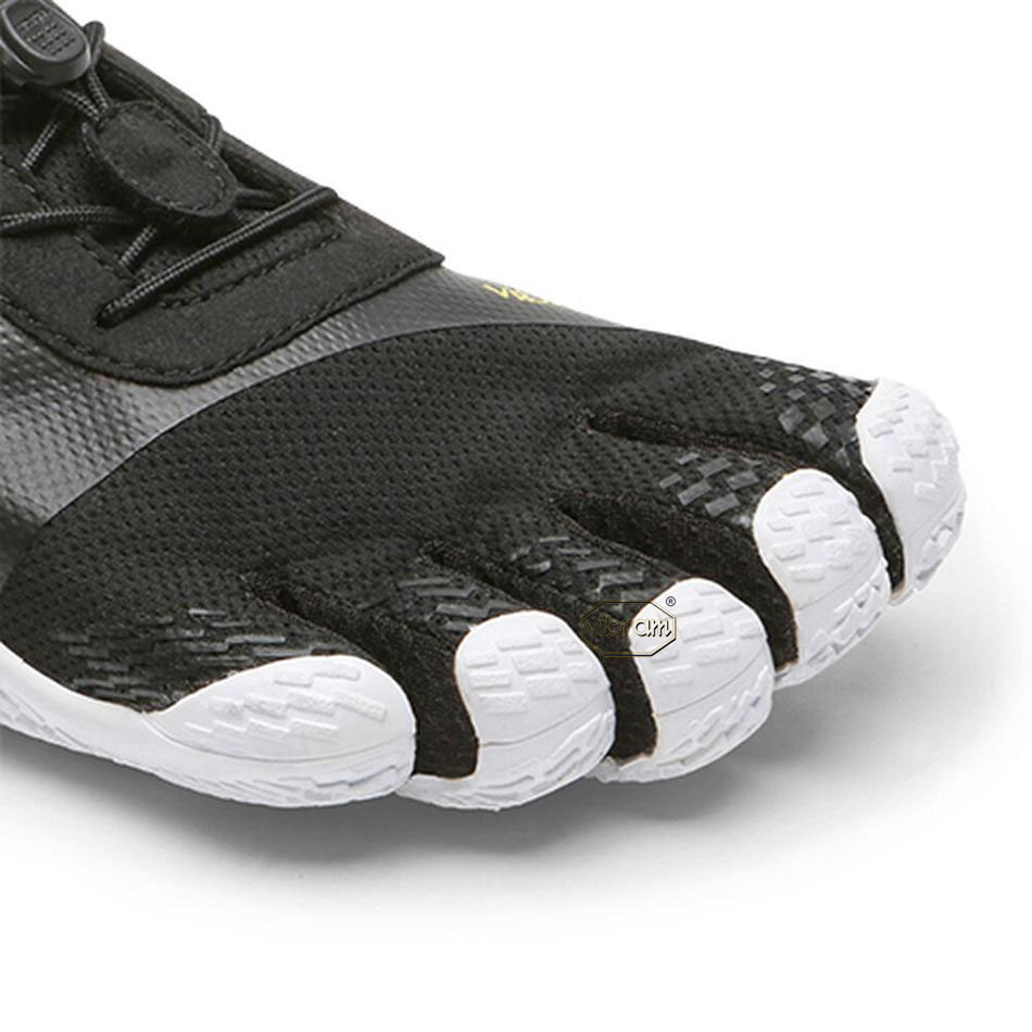 Men's Vibram KSO EVO Training Shoes Black / White | CA_P53