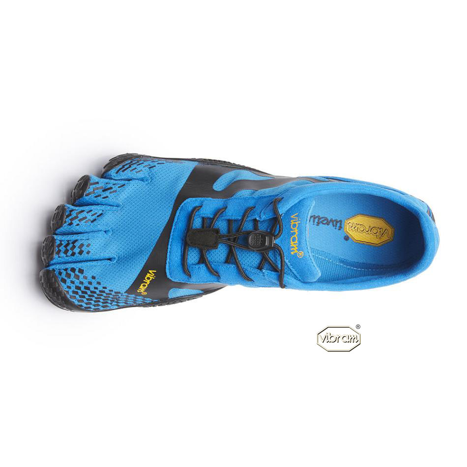 Men's Vibram KSO EVO Training Shoes Blue / Black | CA_X91