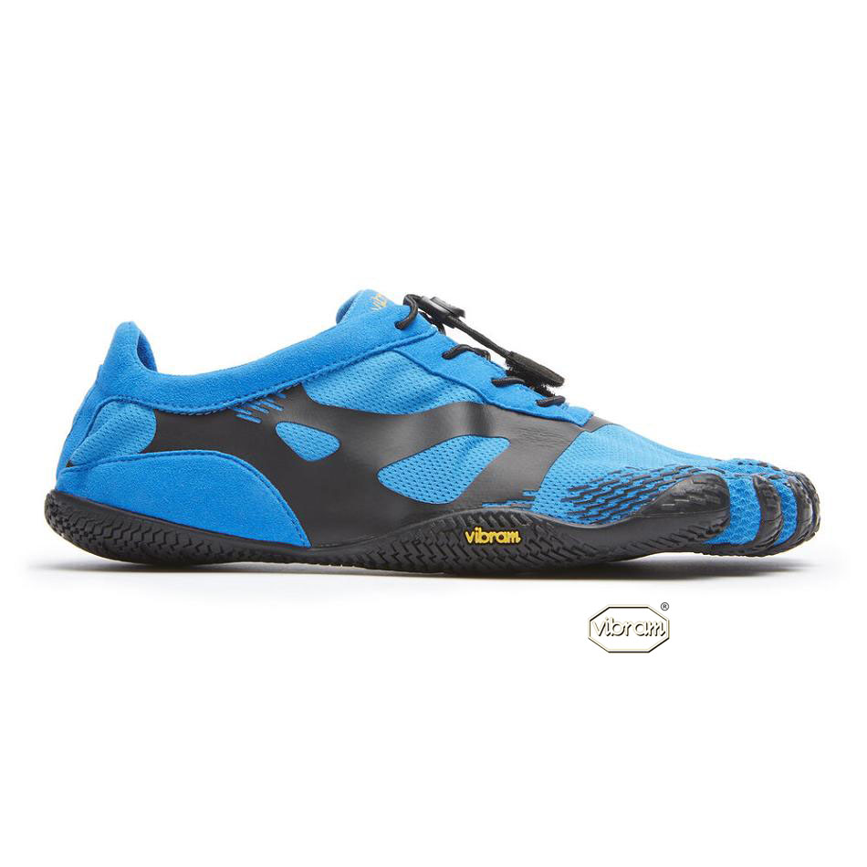 Men's Vibram KSO EVO Training Shoes Blue / Black | CA_X91