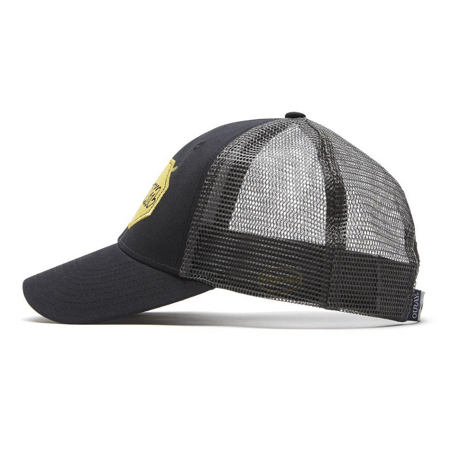 Men's Vibram Trucker Two-Tone Hats Black | CA_Z42