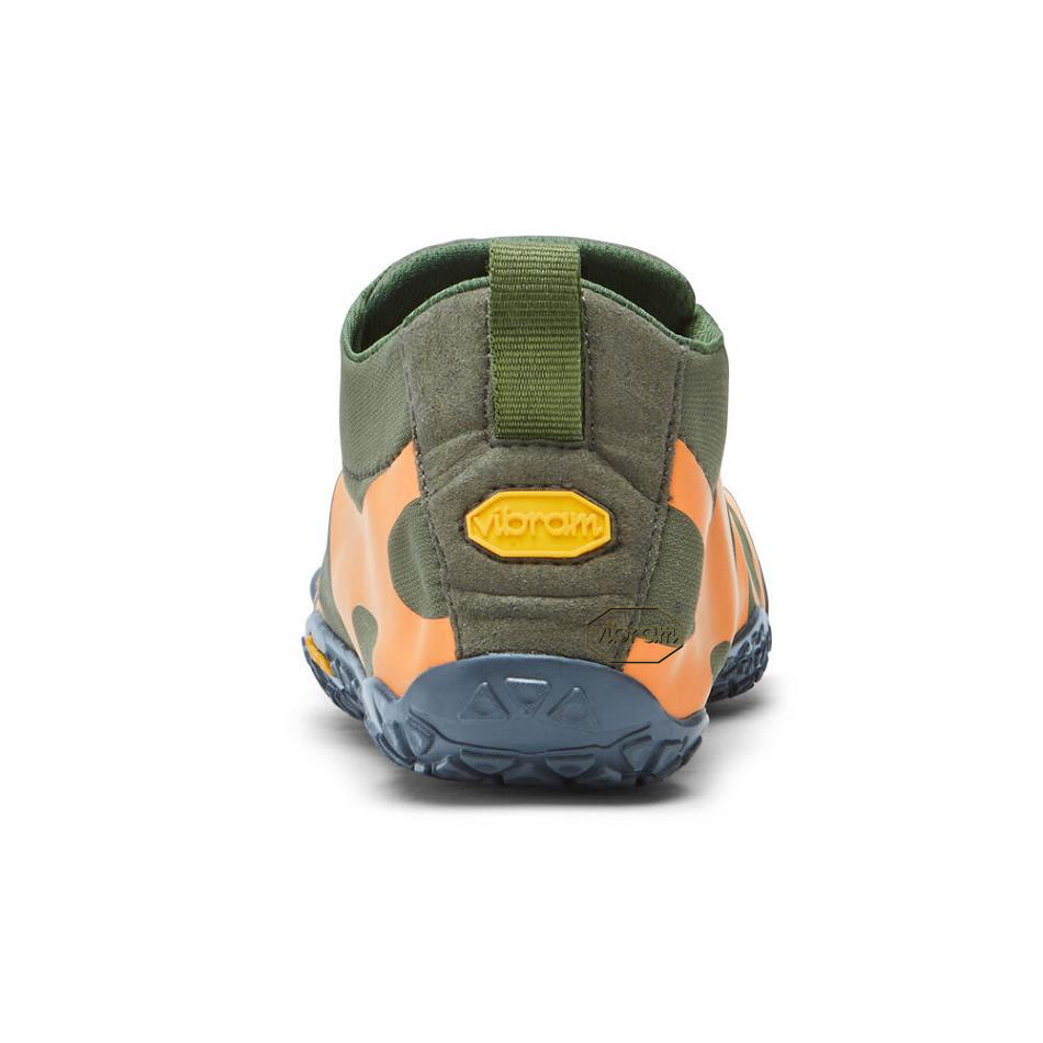 Men's Vibram V-Alpha Hiking Shoes Orange / Grey | CA_B88