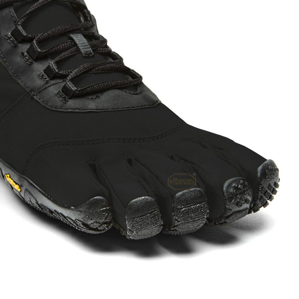 Men's Vibram V-Trek Insulated Casual Shoes Black | CA_F33