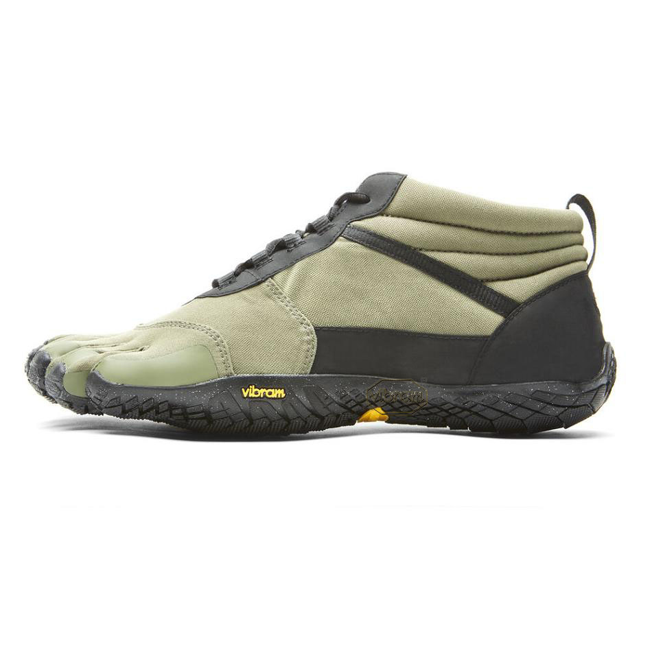 Men's Vibram V-Trek Insulated Casual Shoes Black | CA_H86