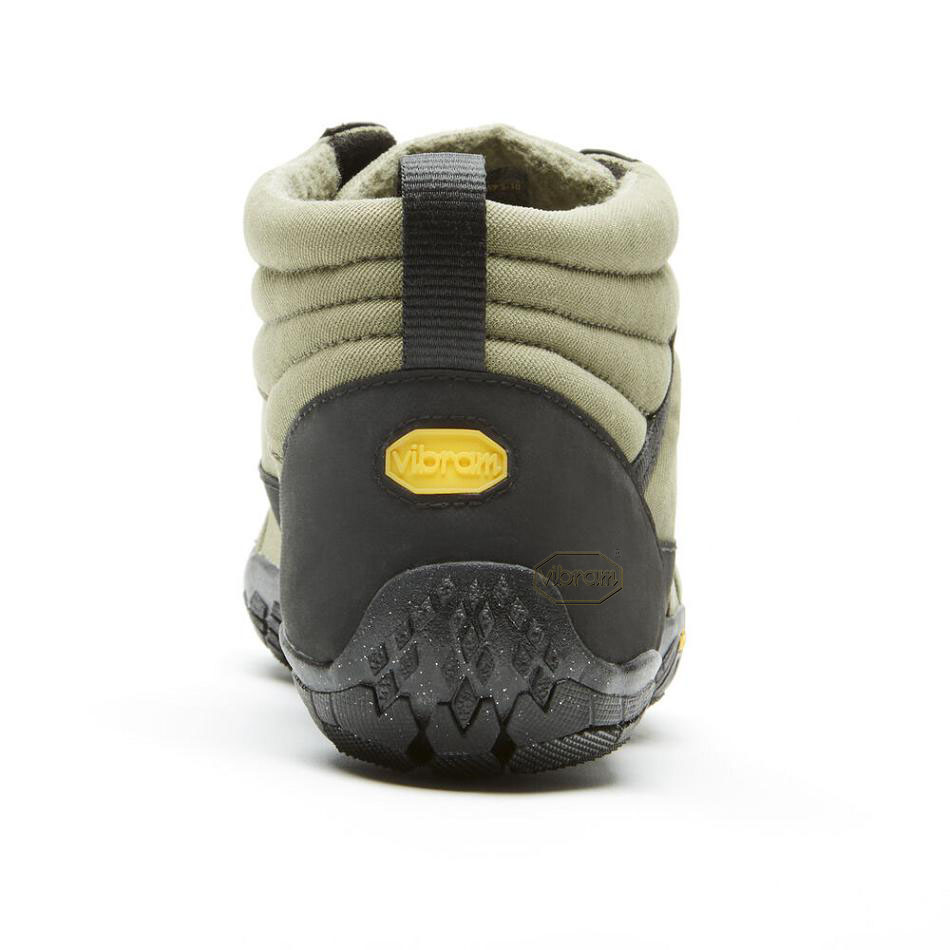 Men's Vibram V-Trek Insulated Casual Shoes Black | CA_H86