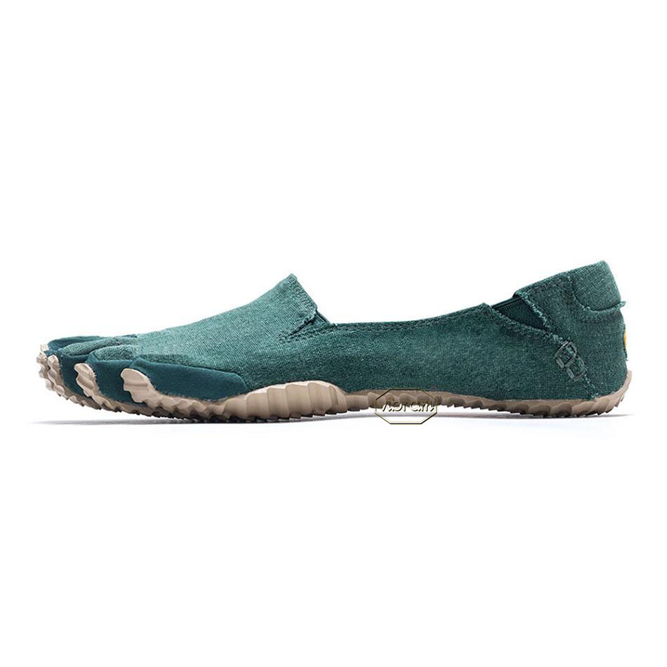 Women's Vibram CVT LB Casual Shoes Green / Beige | CA_T29