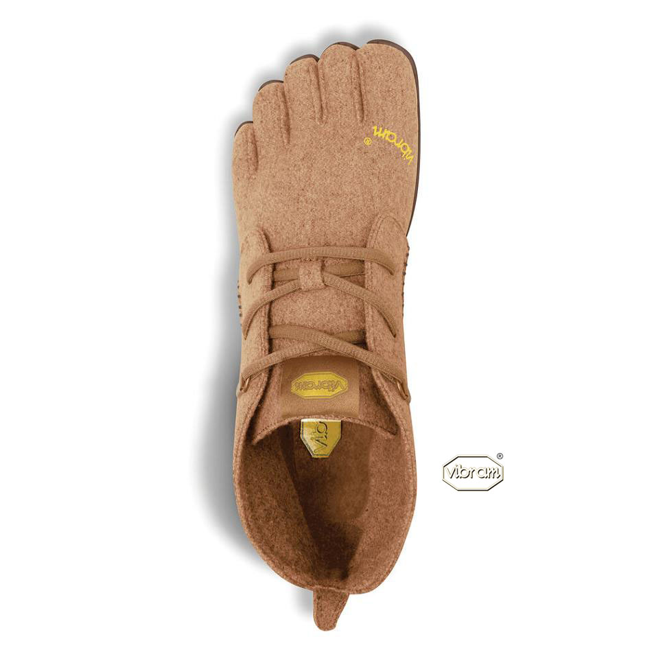 Women's Vibram CVT-Wool Casual Shoes Brown | CA_M24