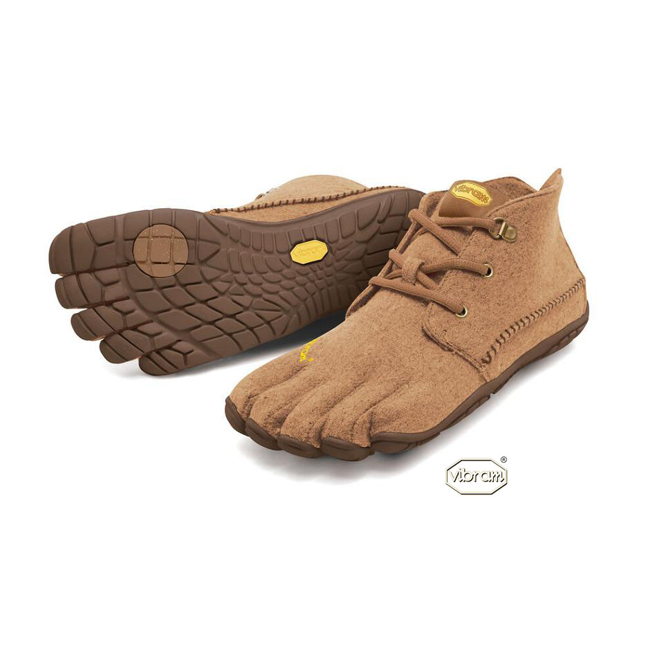 Women\'s Vibram CVT-Wool Casual Shoes Brown | CA_M24