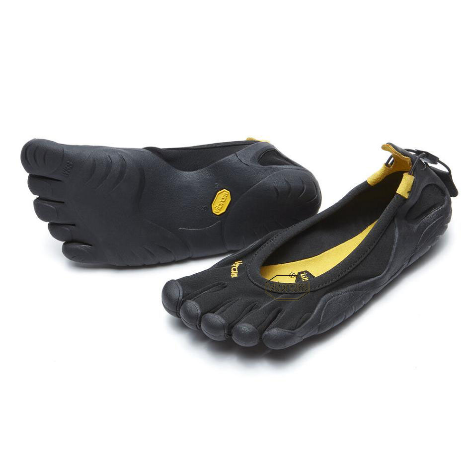 Women\'s Vibram Classic Casual Shoes Black | CA_P02