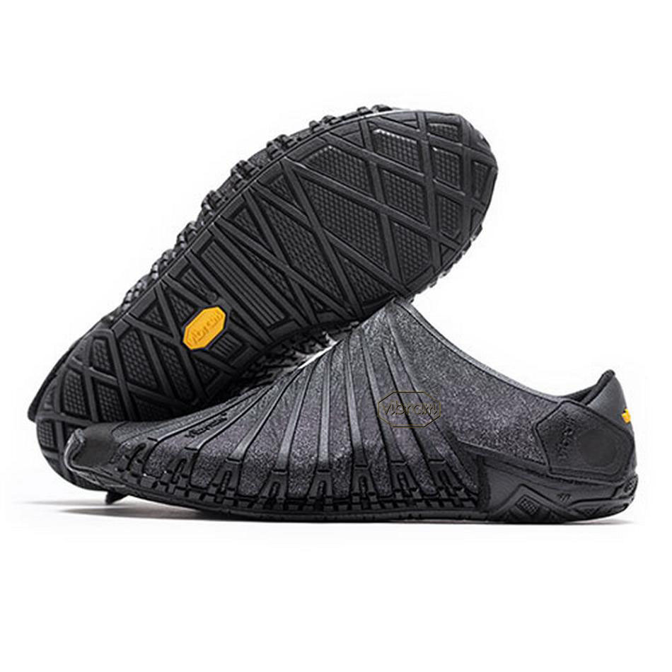 Women\'s Vibram Furoshiki EcoFree Shoes Black | CA_L62