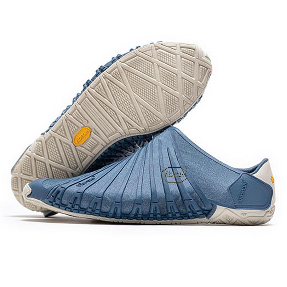 Women\'s Vibram Furoshiki EcoFree Shoes Blue | CA_X43