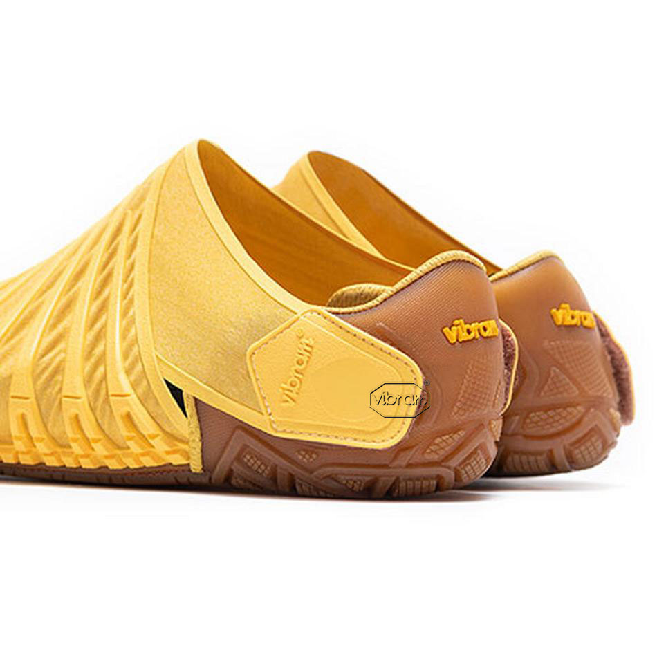 Women's Vibram Furoshiki EcoFree Shoes Mustard | CA_C20