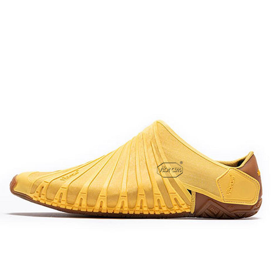 Women's Vibram Furoshiki EcoFree Shoes Mustard | CA_C20