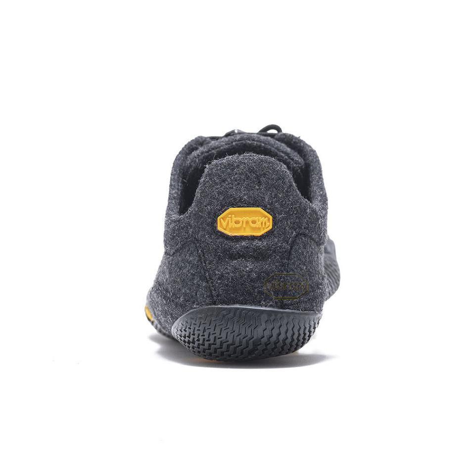 Women's Vibram KSO ECO Wool Casual Shoes Grey / Black | CA_H14