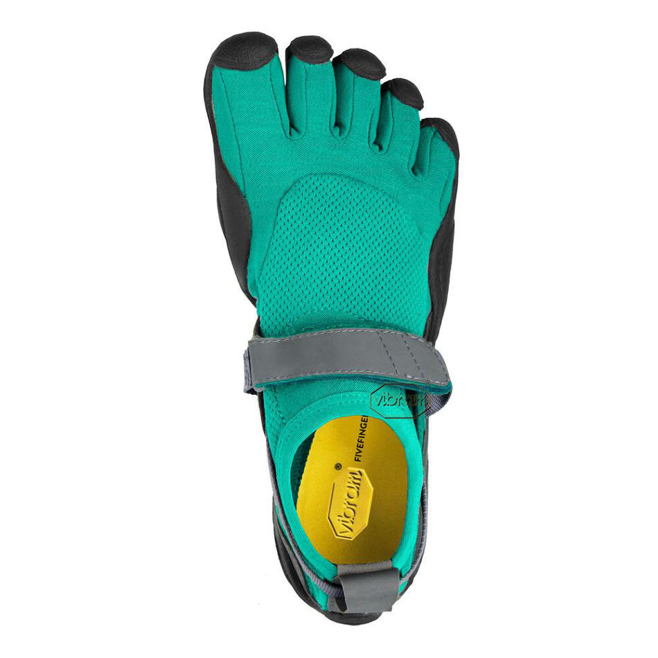 Women's Vibram KSO Training Shoes Blue / Green | CA_P29