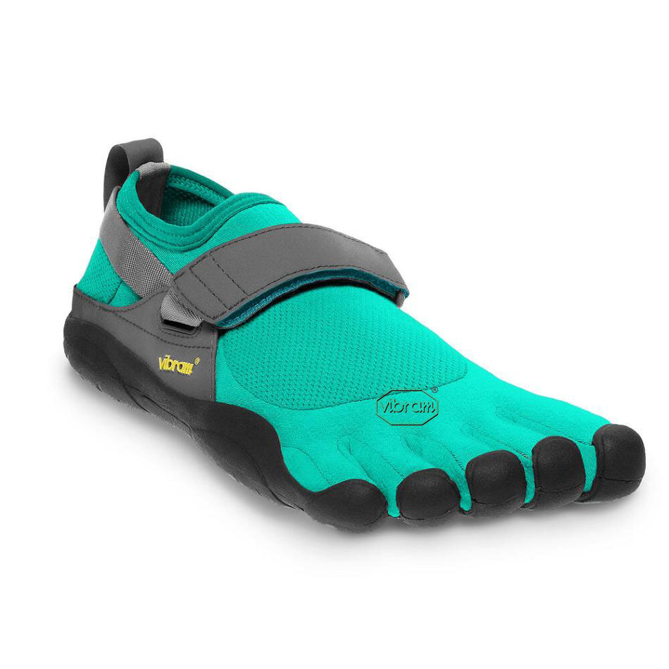 Women's Vibram KSO Training Shoes Blue / Green | CA_P29