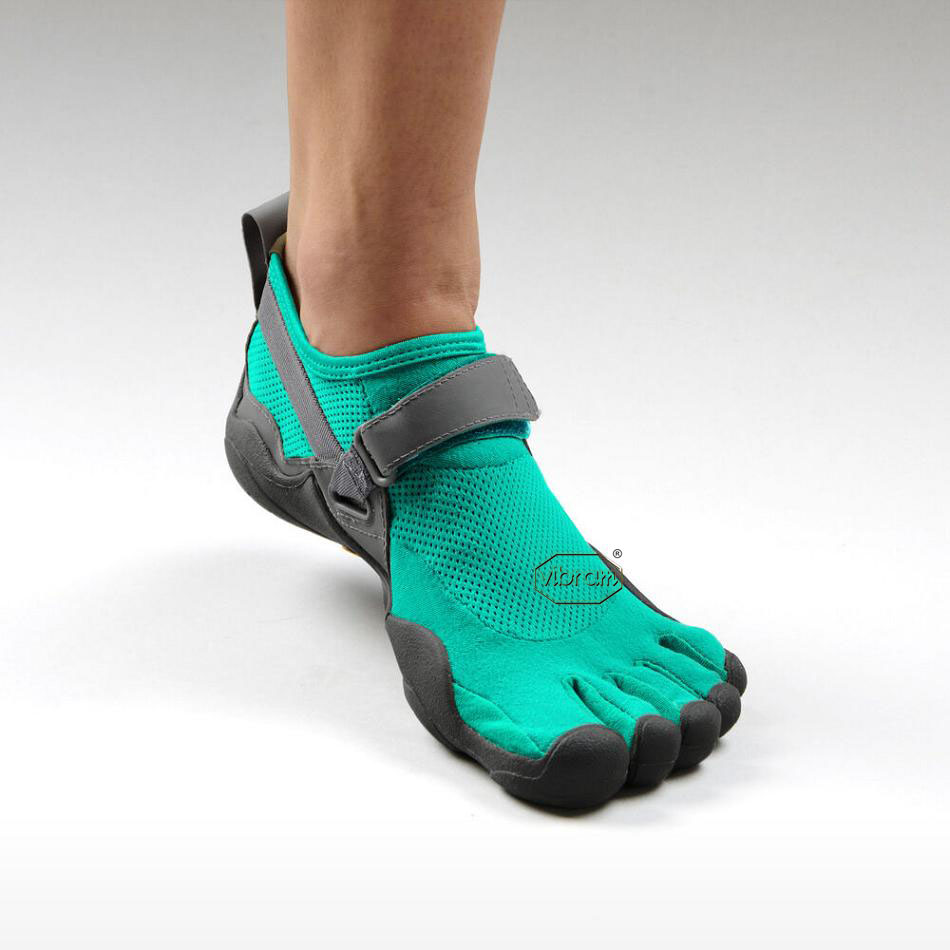 Women's Vibram KSO Training Shoes Blue / Green | CA_P29