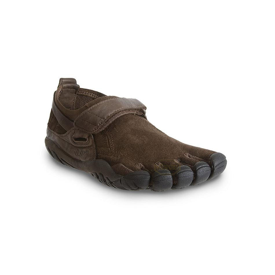 Women's Vibram KSO Trek Casual Shoes Brown | CA_H80