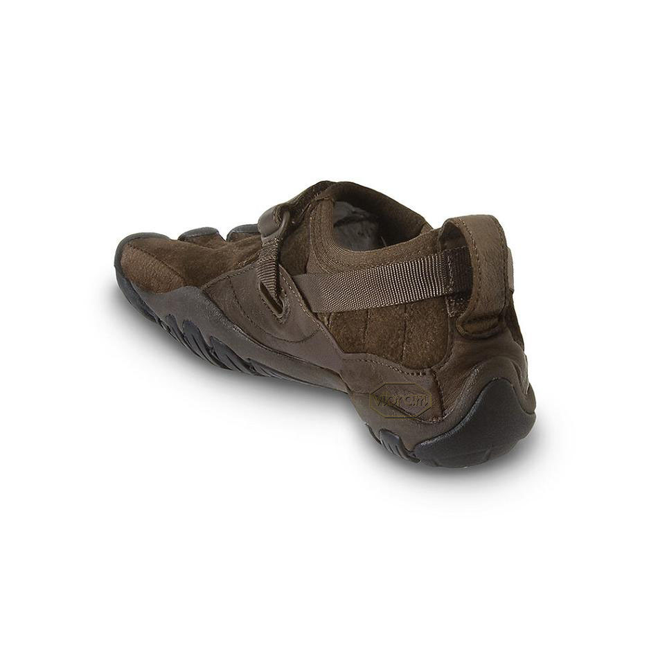 Women's Vibram KSO Trek Casual Shoes Brown | CA_H80