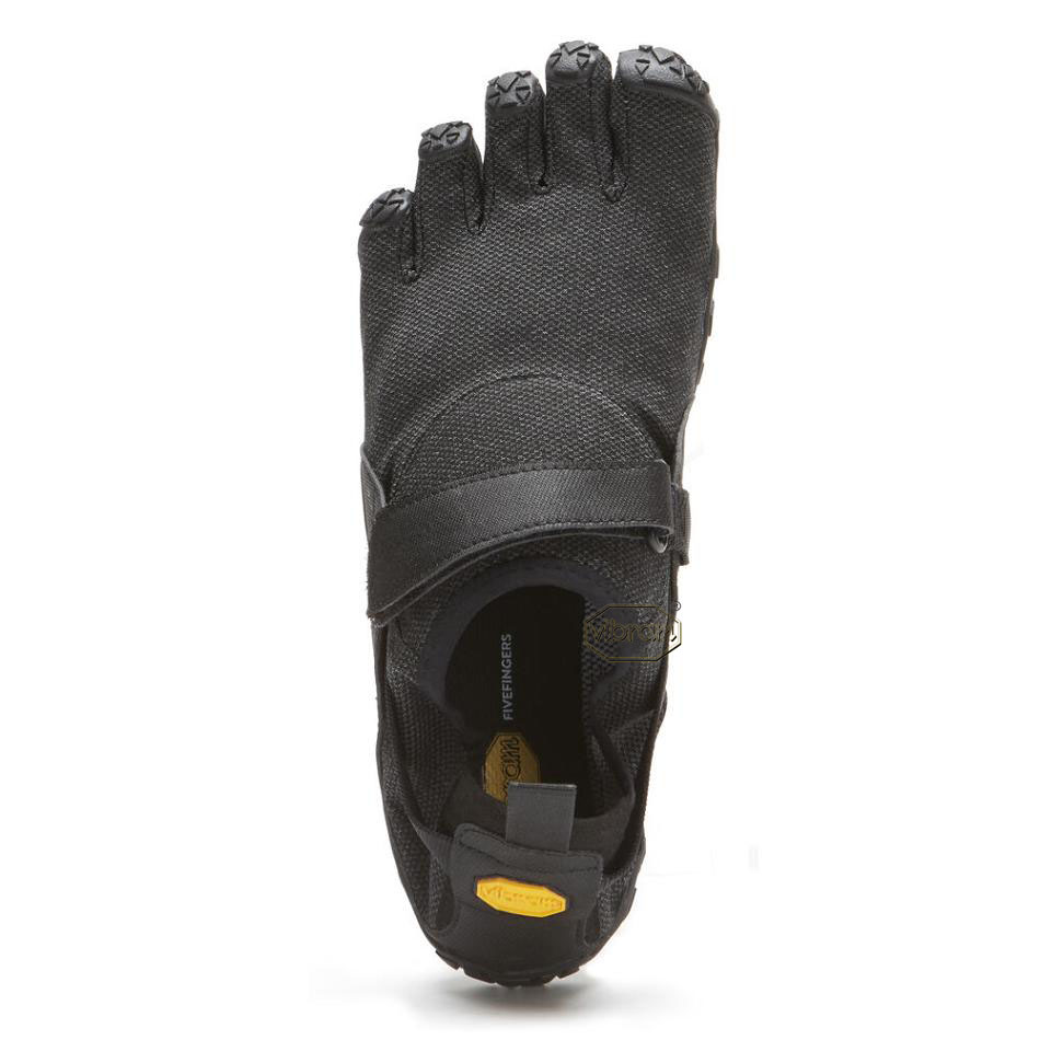 Women's Vibram Spyridon EVO Hiking Shoes Black | CA_R94