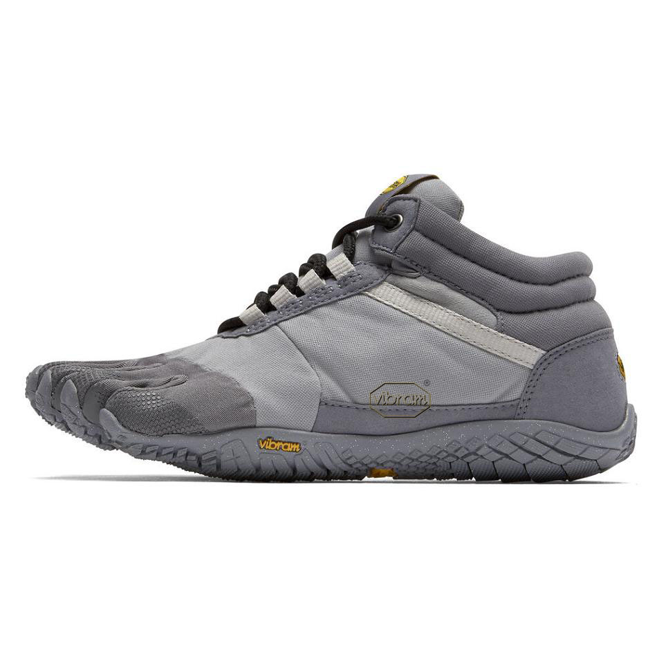 Women's Vibram Trek Ascent Insulated Hiking Shoes Grey | CA_Z18