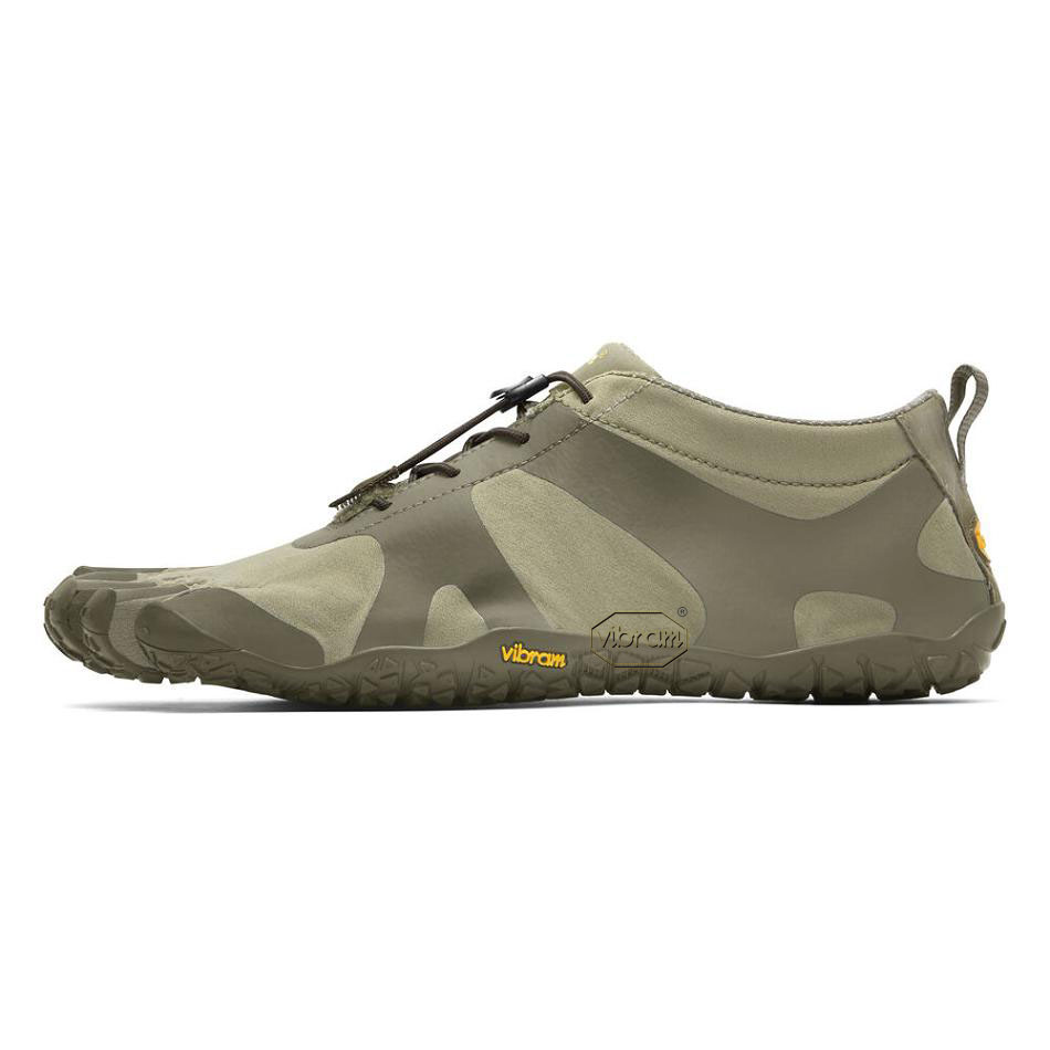 Women's Vibram V-Alpha Hiking Shoes Brown / Khaki | CA_V87