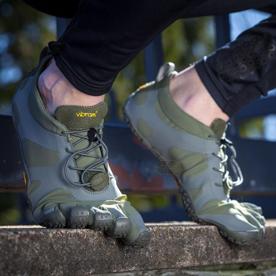 Women's Vibram V-Alpha Hiking Shoes Brown / Khaki | CA_V87