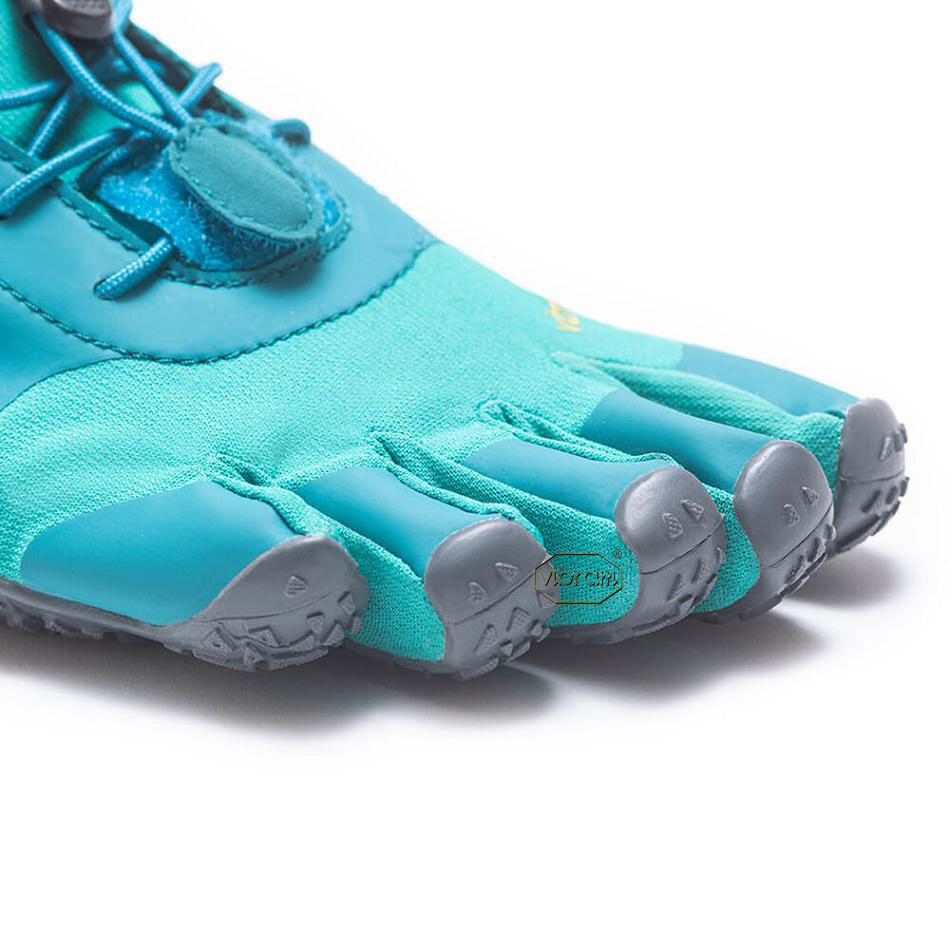 Women's Vibram V-Alpha Hiking Shoes Turquoise / Blue | CA_M21