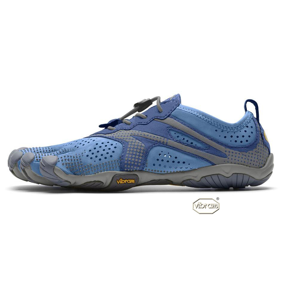 Women's Vibram V-Run Training Shoes Blue | CA_B43