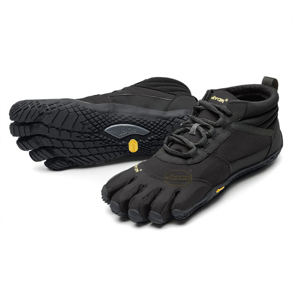 Women\'s Vibram V-Trek Insulated Casual Shoes Black | CA_J87