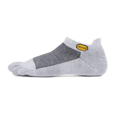 Men's Vibram 5TOE No Show Socks Light Grey | CA_M45