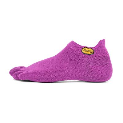 Men's Vibram 5TOE No Show Socks Purple | CA_C38