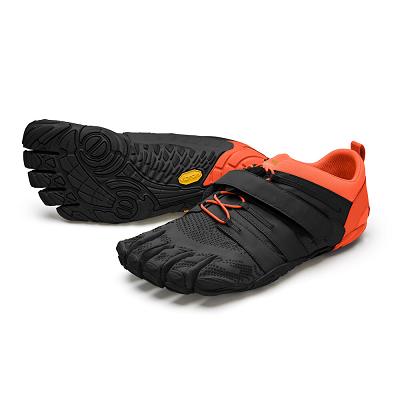 Men's Vibram V-Train 2.0 Training Shoes Black / Orange | CA_W74