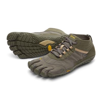 Men's Vibram V-Trek Casual Shoes Dark Grey | CA_R01