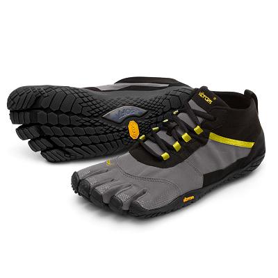 Women's Vibram V-Trek Casual Shoes Black / Grey | CA_C14